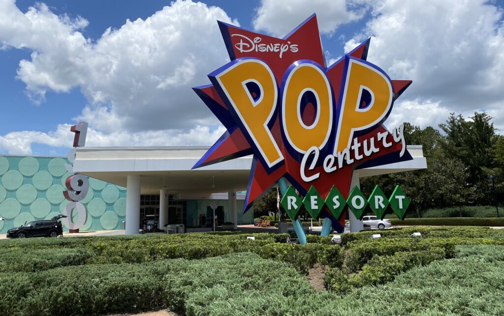 pop century sign