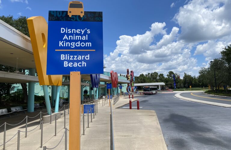 pop century to animal kingdom sign