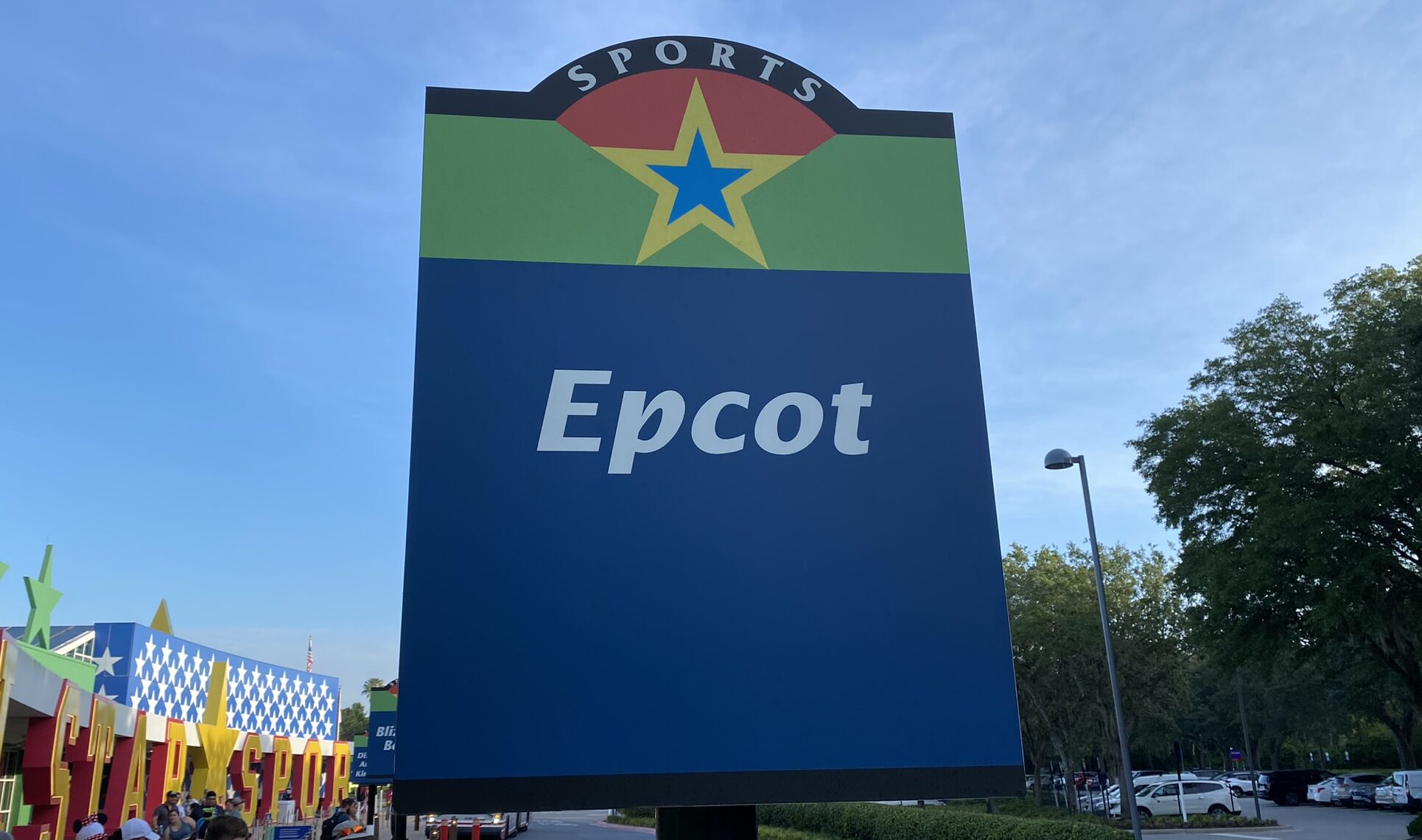 all star sports epcot sign