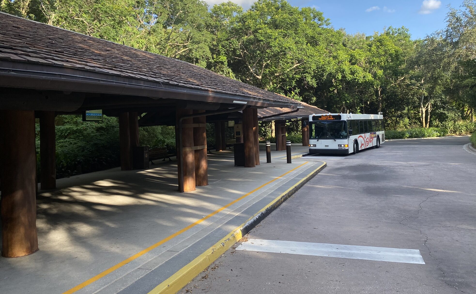 bus stop animal kingdom lodge (2)