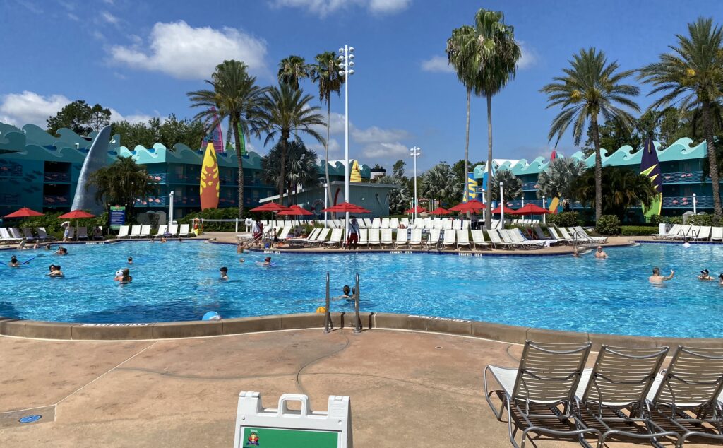 pools at all-star sports - surfboard bay