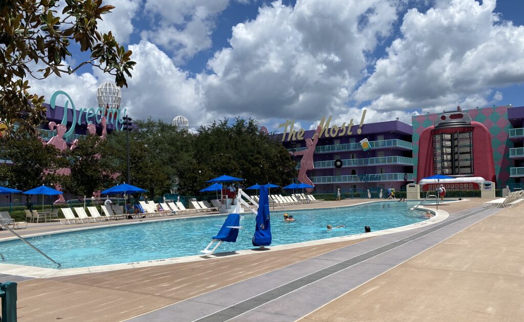 bowling pool - pools at pop century