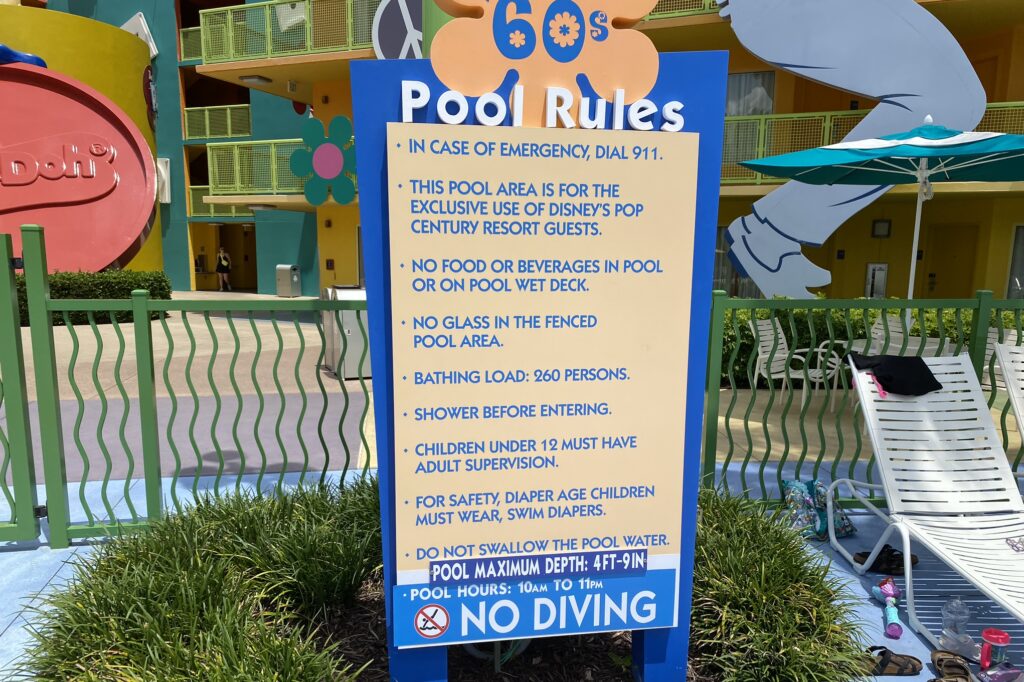 hippy dippy pool rules