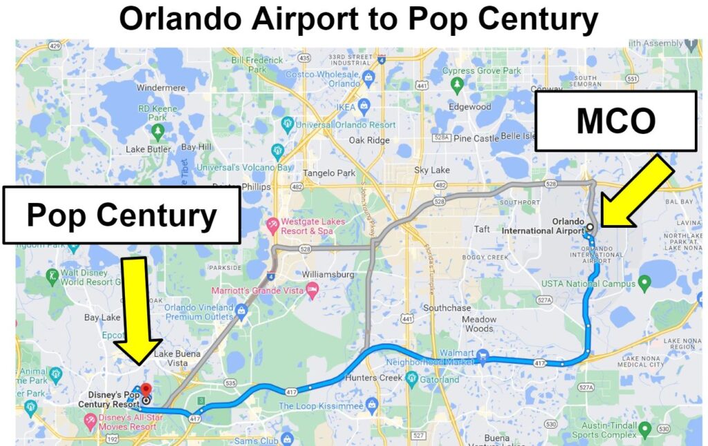 mco to pop century