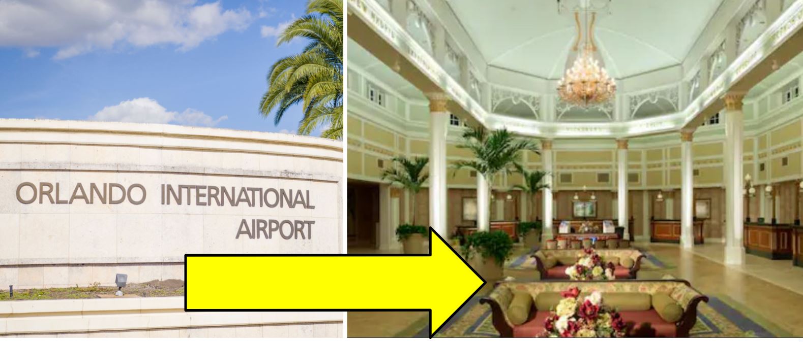 orlando airport to port orleans resort