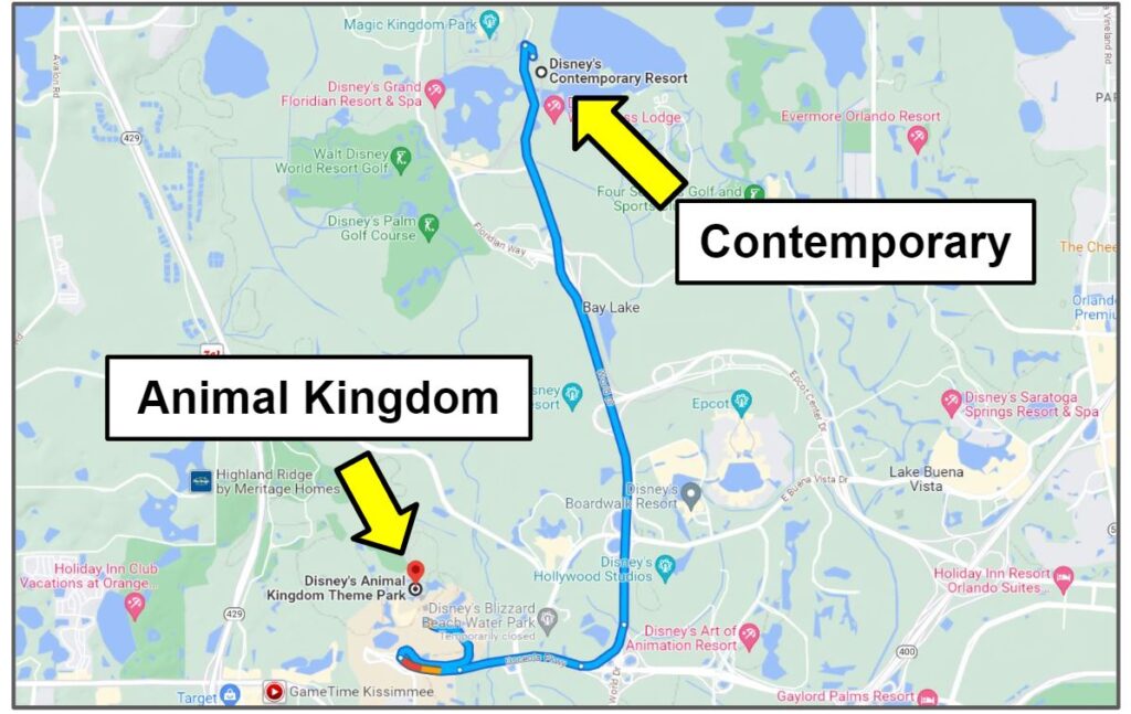 Contemporary to Animal Kingdom