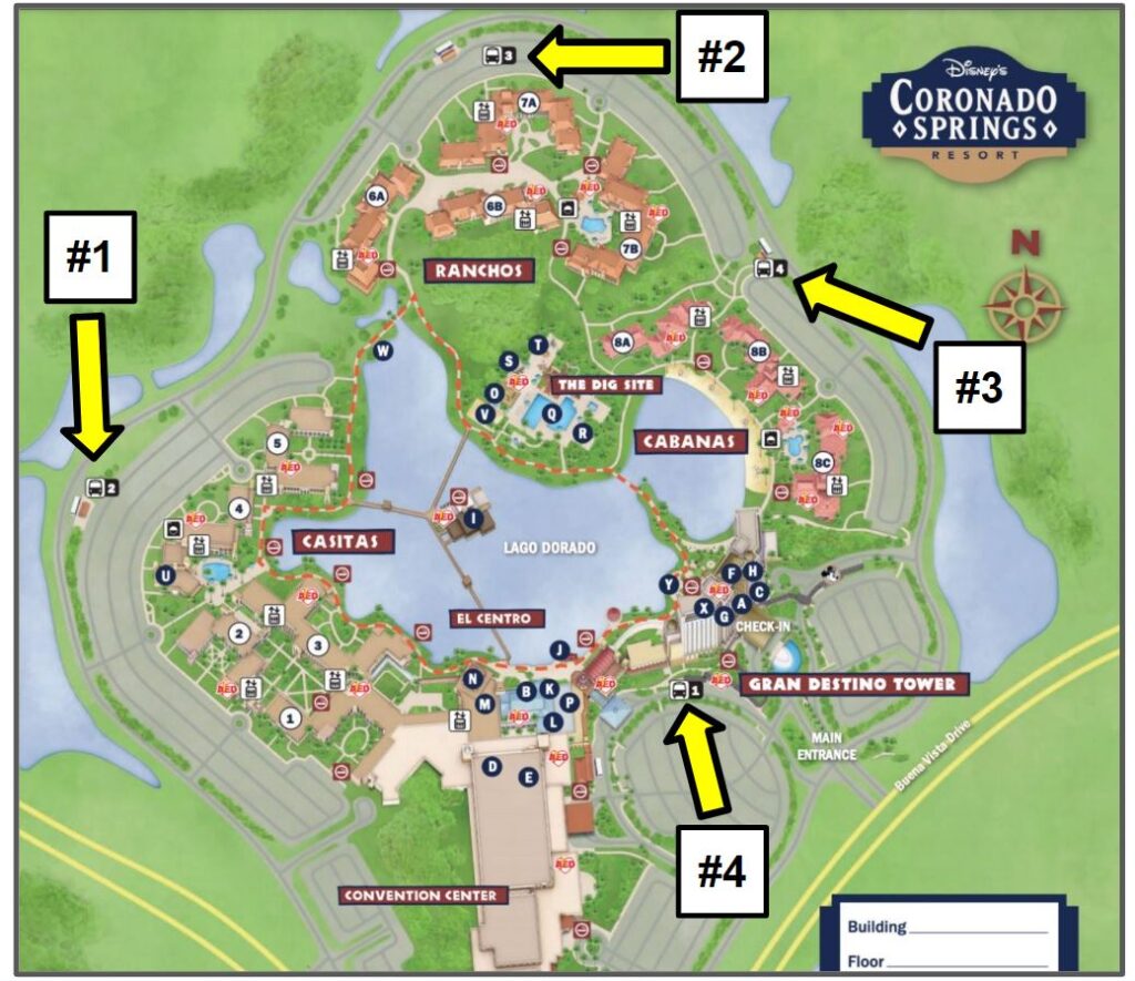 Coronado Springs bus transportation