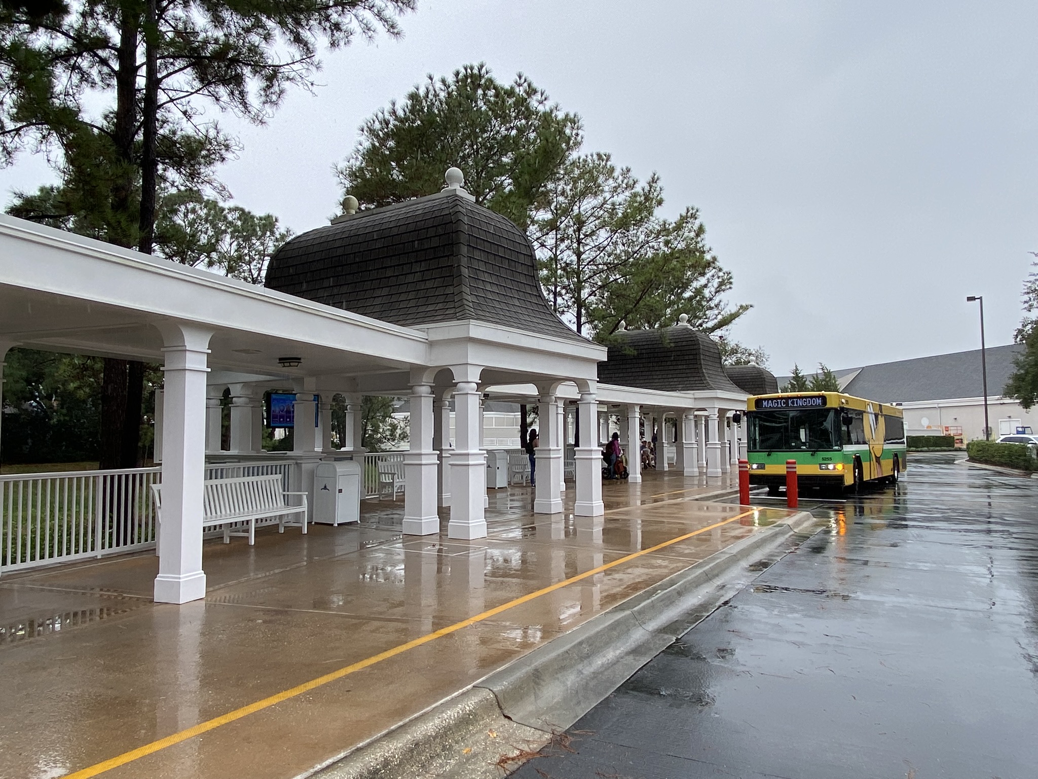 bus transportation at the beach club