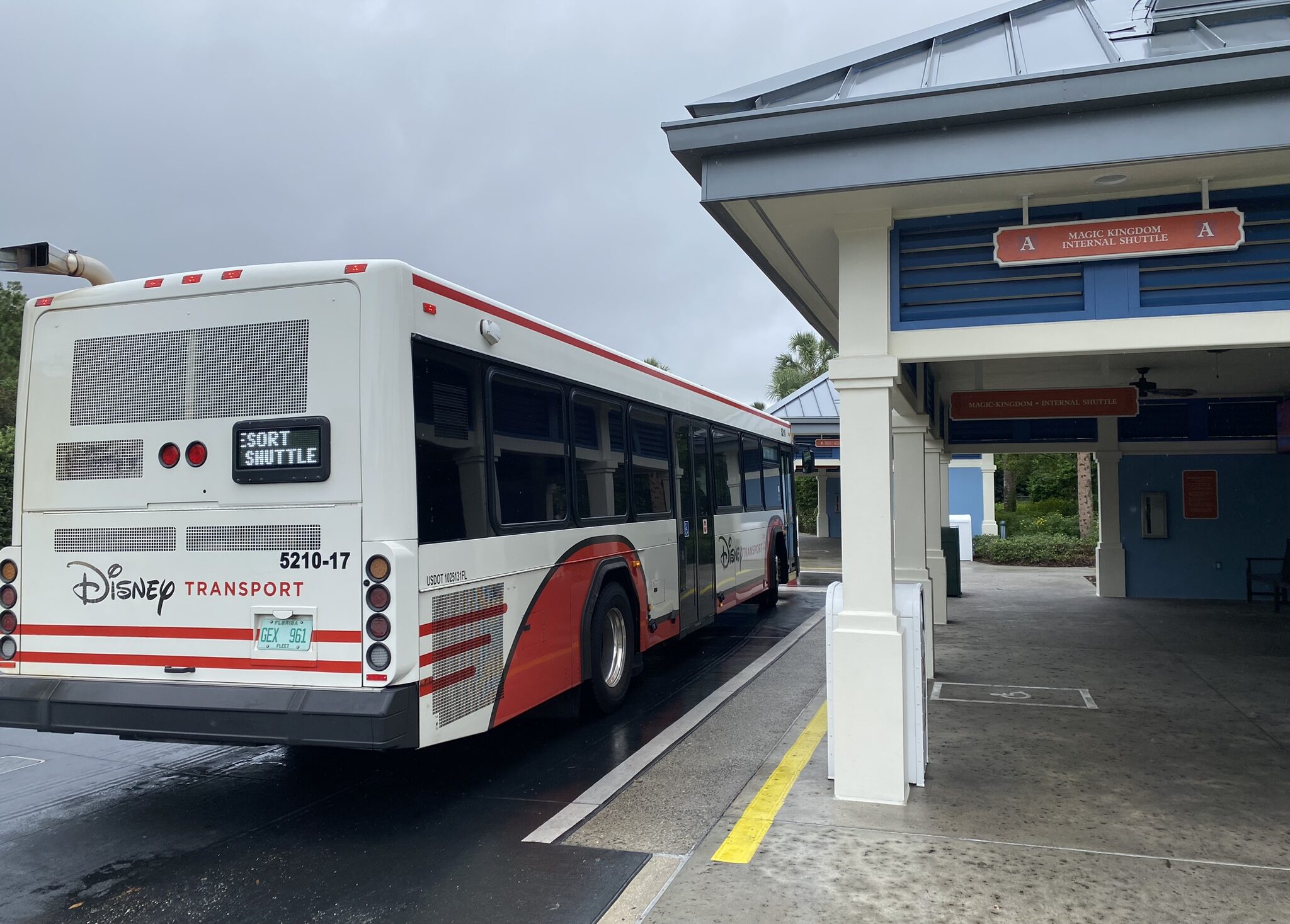 caribbean beach to blizzard beach by bus