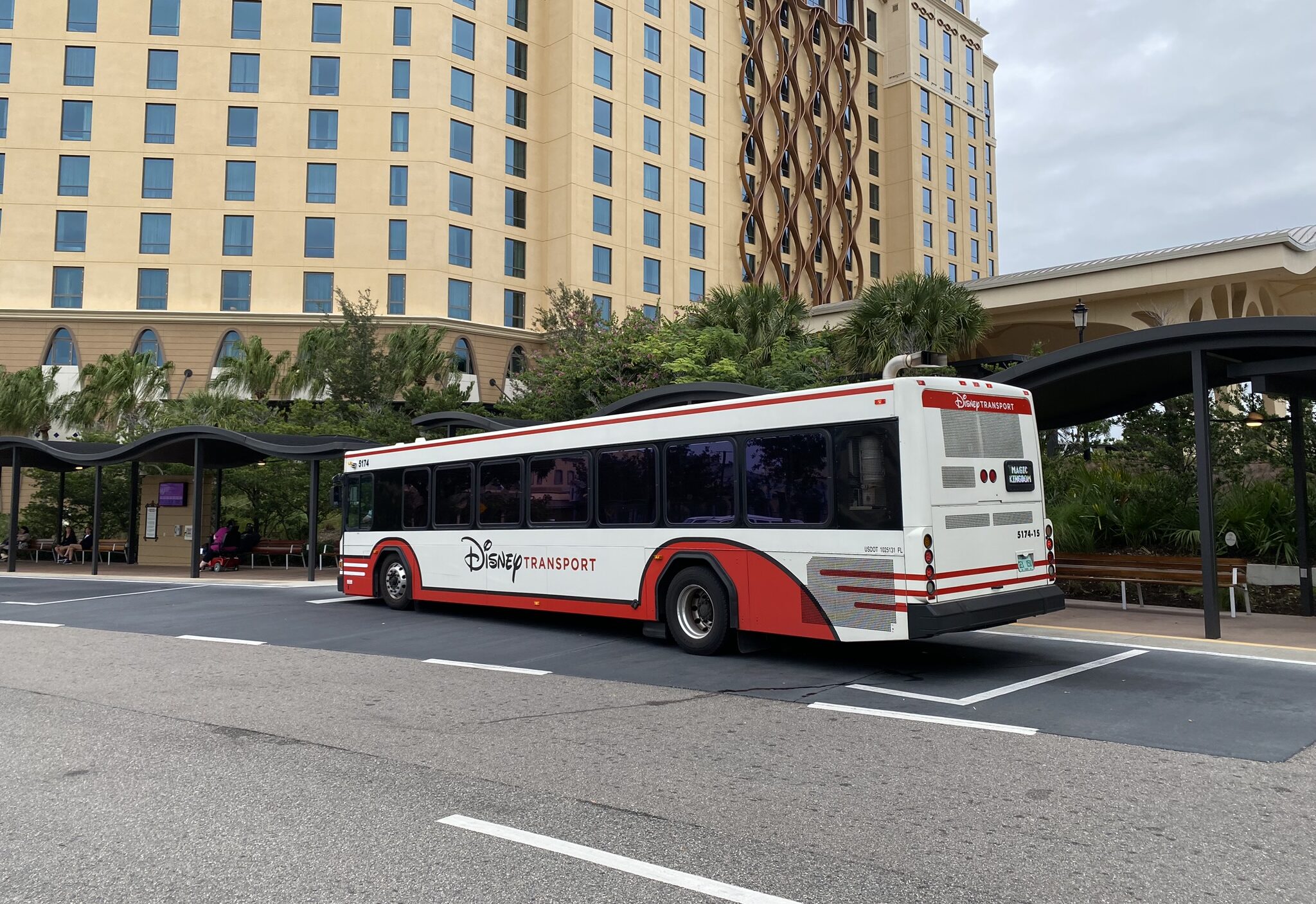 coronado springs to blizzard beach by bus