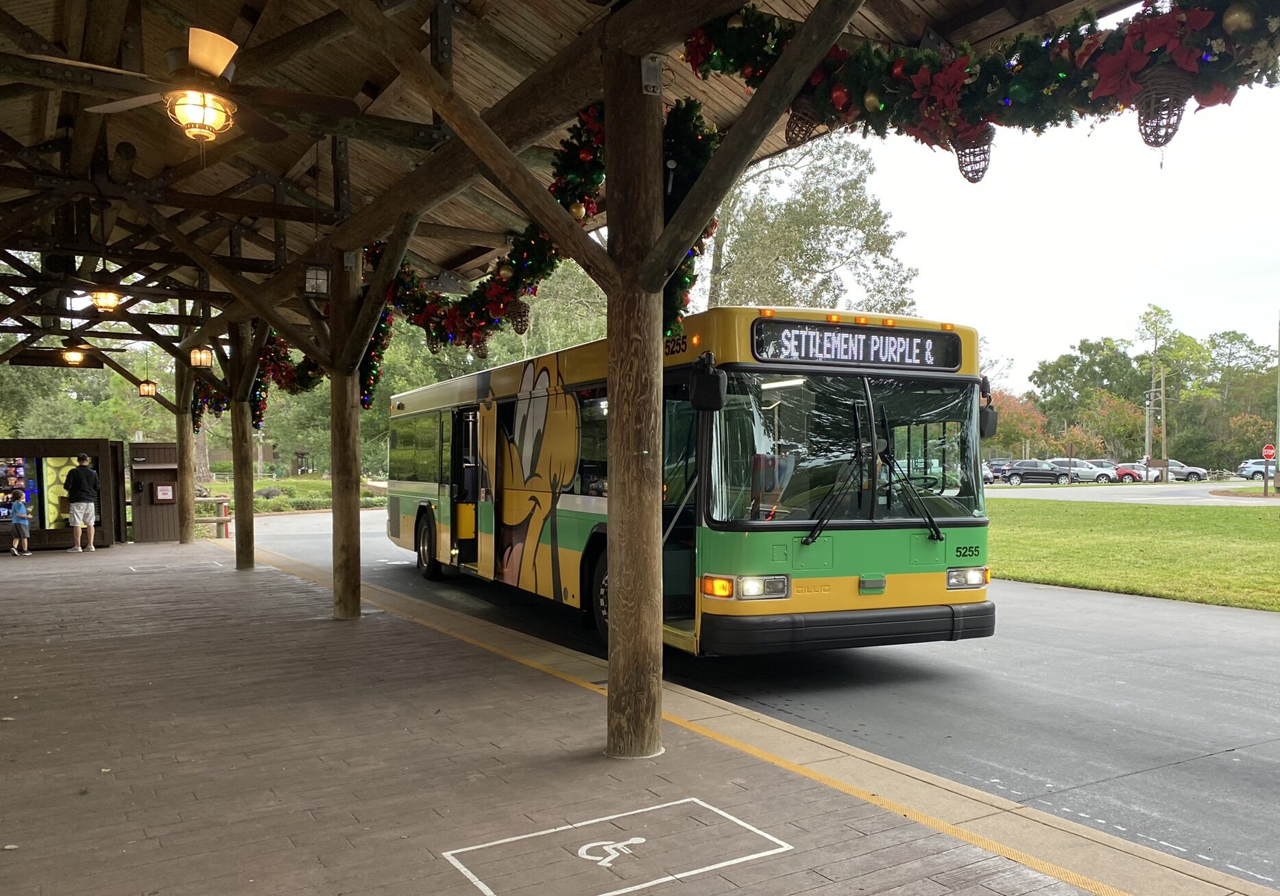 fort wilderness to typhoon lagoon by disney bus