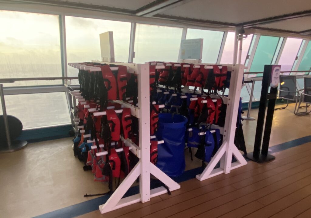 life jackets enchantment of the seas