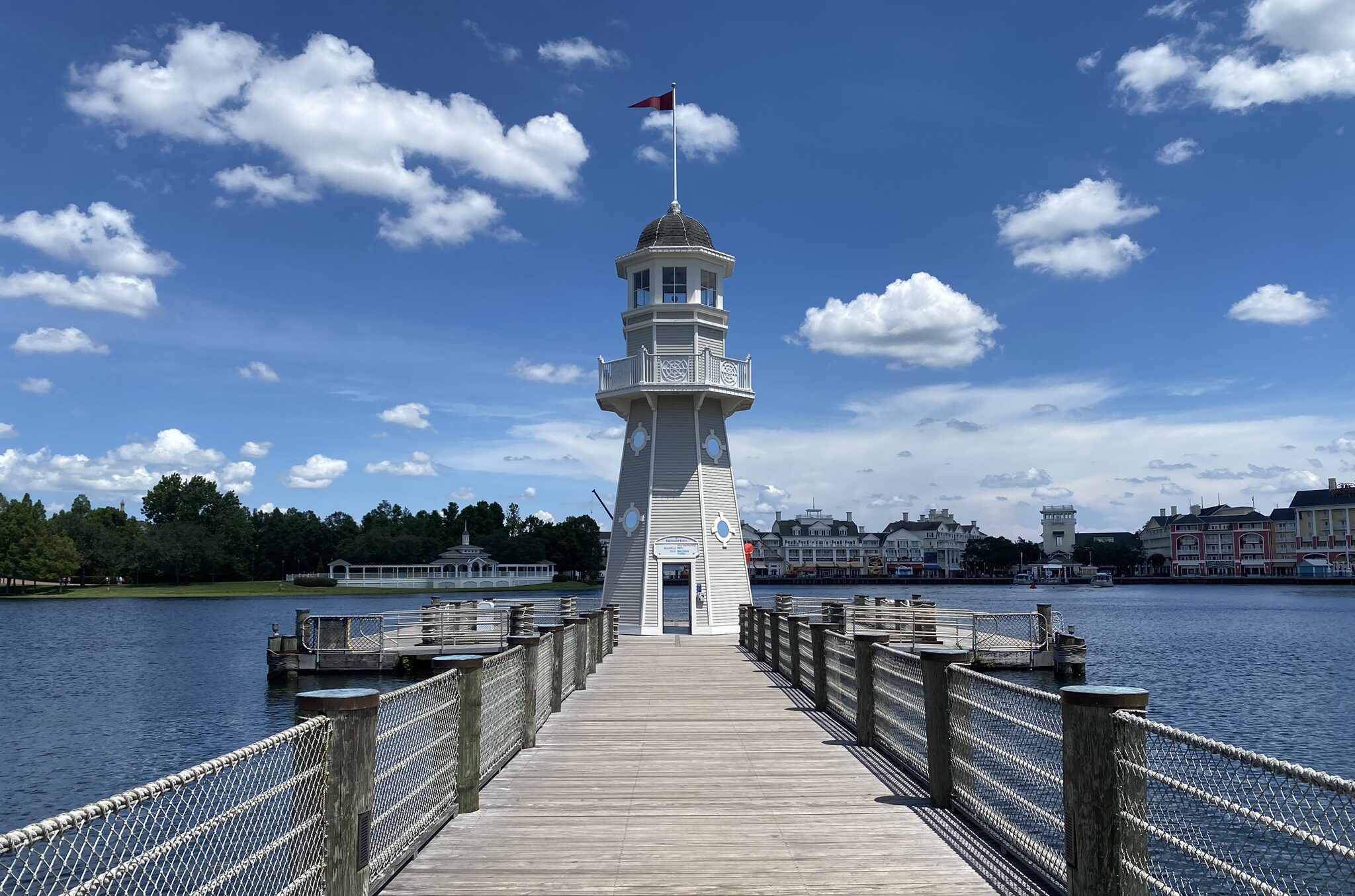 yacht and beach club boat dock