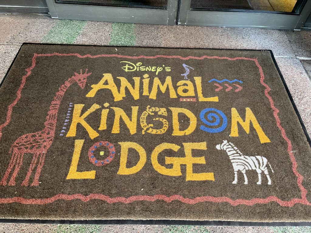 welcome mat - animal kingdom lodge facts