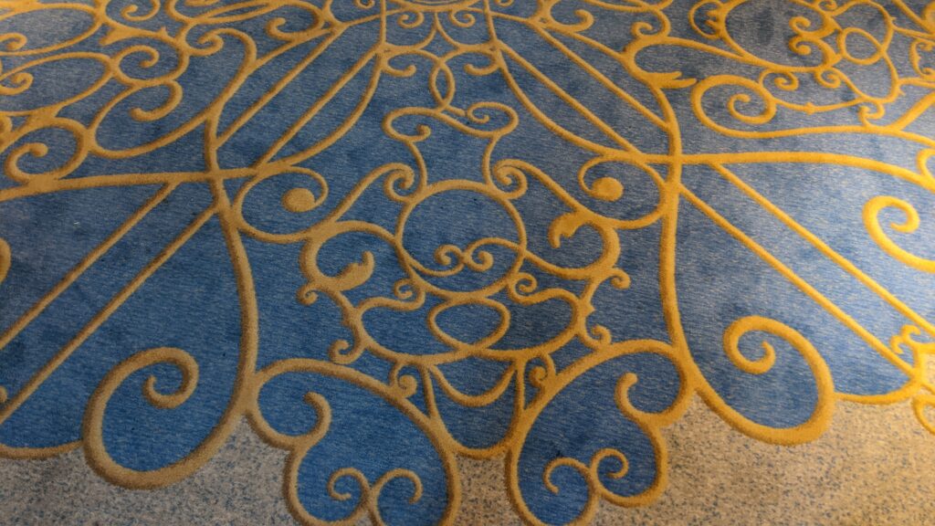 hidden mickeys at riviera resort - carpet