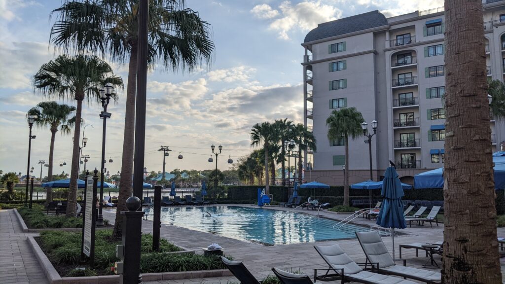 pools at riviera resort - quiet pool